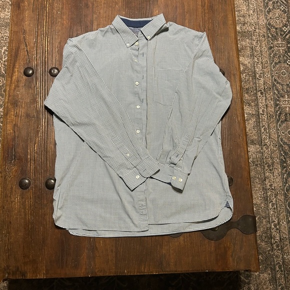 Van Heusen Other - Van Heusen Blue Checkered Casual Shirt